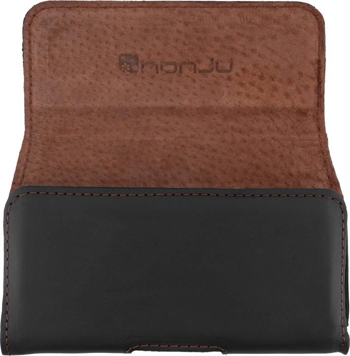 Produktbild Honju horizon Glattleder Gürteltasche| Apple iPhone 13/12/11 Pro Max & XS| schwarz|