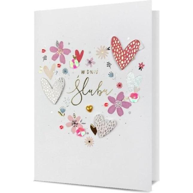 Nuance, Biglietto di auguri + Carta da lettere, Karte B6 Hochzeit