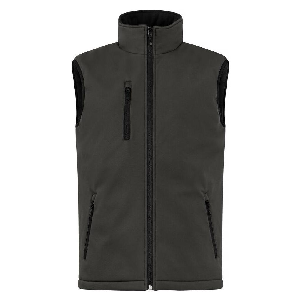 Clique, Herren, Westen, Padded Softshell Vest, Grau, (L)