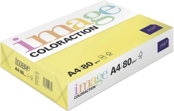 Produktbild Antalis Kopierpapier Image Coloraction A4, Kanariengelb, 500 Blatt (80 g/m², 500 x, A4)