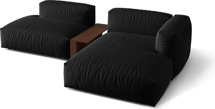 Image du produit Micadoni Canapé D'Angle Droit Modulaire, "Martina", 2 Places, 292x176x75 Fabriqué en Europe (Canapé modulaire, Canapé d'angle)