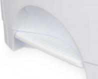 Immagine prodotto Arte Regal bidone a pedale in plastica 50l bianco (50 l)