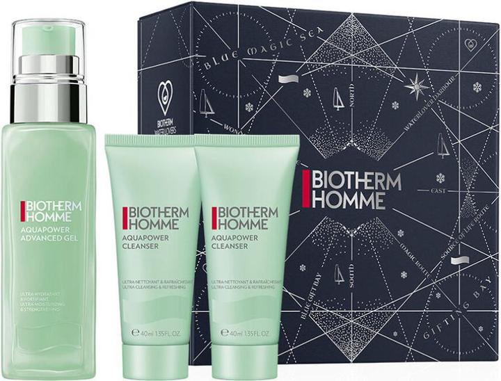 Biotherm Aquapower Set gel visage 75ml + nettoyant 40ml + nettoyant 40ml (Facial care set)