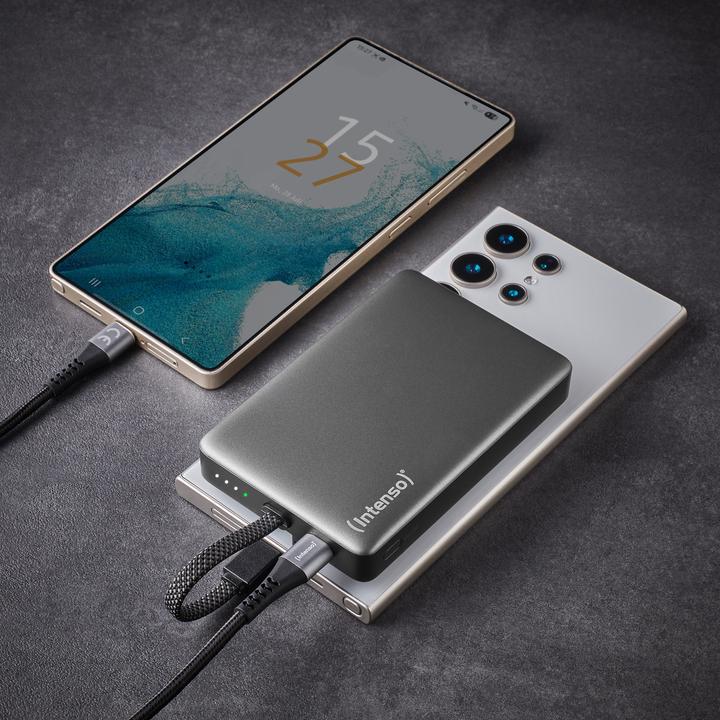 Immagine prodotto Intenso Power Bank MC10000 10000mAh schwarz (10000 mAh, 20 W)