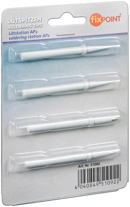 Produktbild Goobay Ersatzlötspitzenset für Lötstation (Lötspitze)