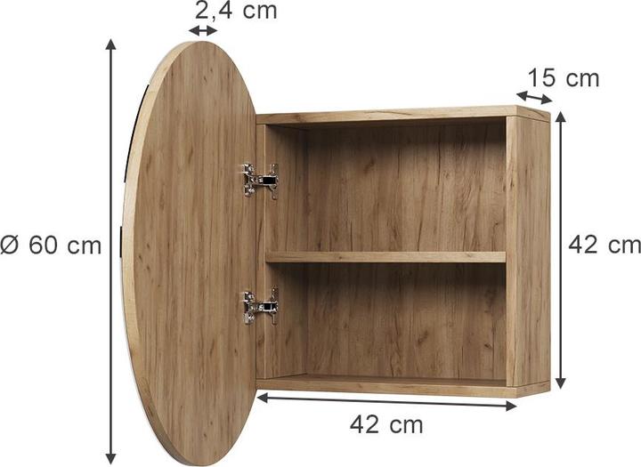 Produktbild Vicco Loki (60 x 17.40 x 60 cm)