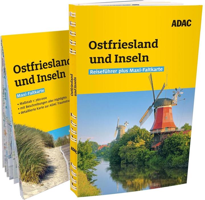 Produktbild Reiseführer plus Ostfriesland und Ostfriesische Inseln (Deutsch, Andrea Lammert, 2019)