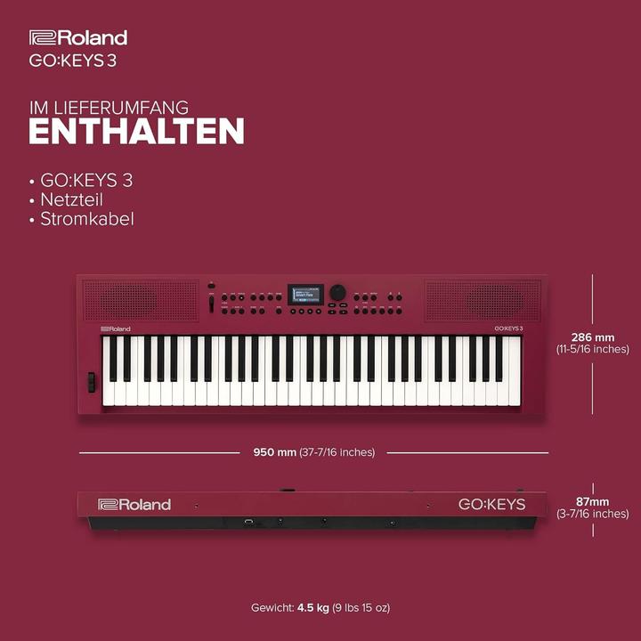 Image du produit Roland GO:KEYS 3 (61 Boutons)