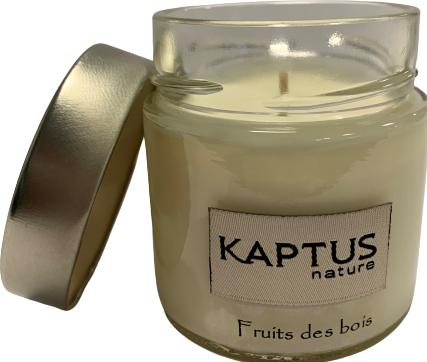 Produktbild Kaptus Nature Kerze aus Sojawachs - Zeitlos - Waldfrüchte