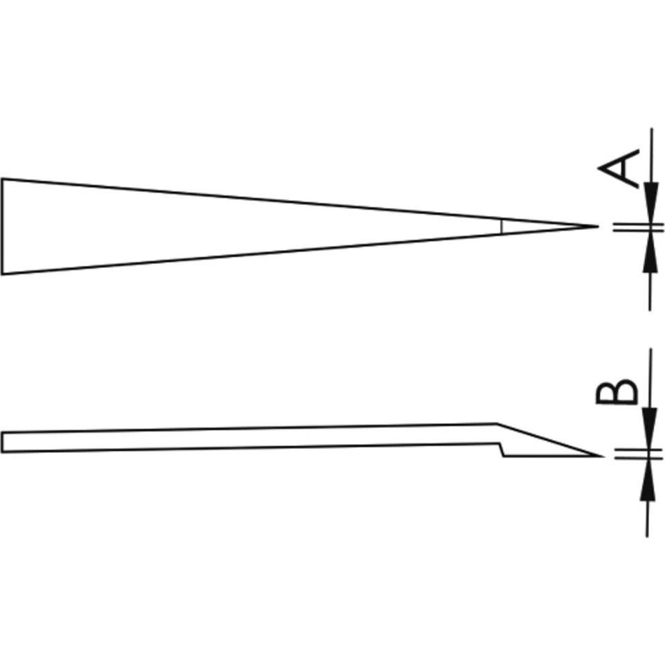 Thumbnail - Wetec, Pinzette, Vollkunststoff-Pinzette 707, Ausführung CF