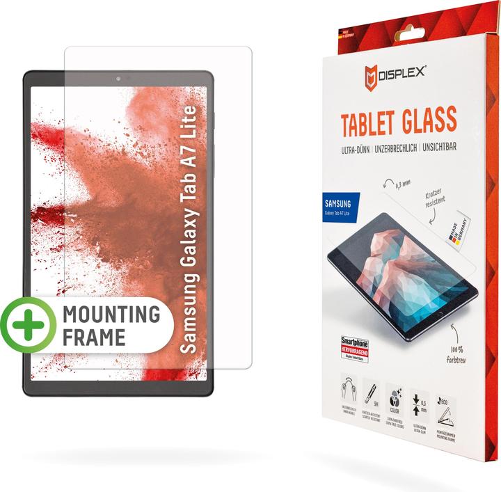 Displex Tabletglas (1 Stuk, Galaxy Tab A7 Lite)