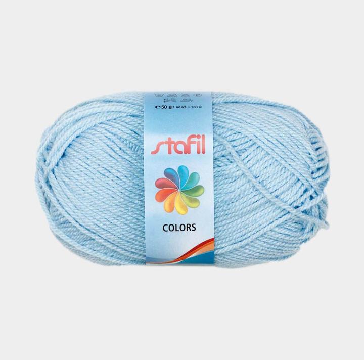 Image du produit Stafil Laine école 50gr bleue claire (133 m)