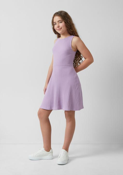 Produktbild S.Oliver Kleid Kurzes Kleid aus Rippware mit Cut-out (140)