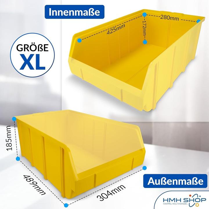 Produktbild 9er-Pack Sichtlagerboxen