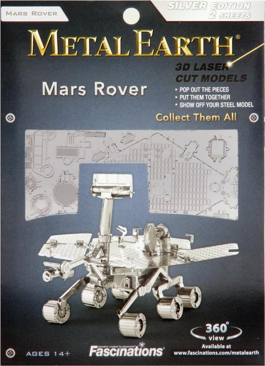 Actual product image Metal Earth Mars Rover