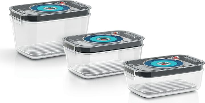 Bosch Hausgeräte MSZV0FC3 Voedsel voorraadbeker rechthoekige set, (e) (1.70 l)