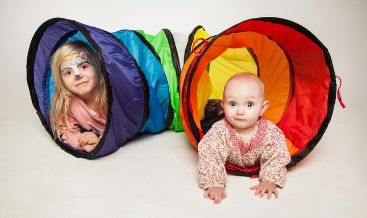 Produktbild Knorrtoys Spieltunnel "Bunt"