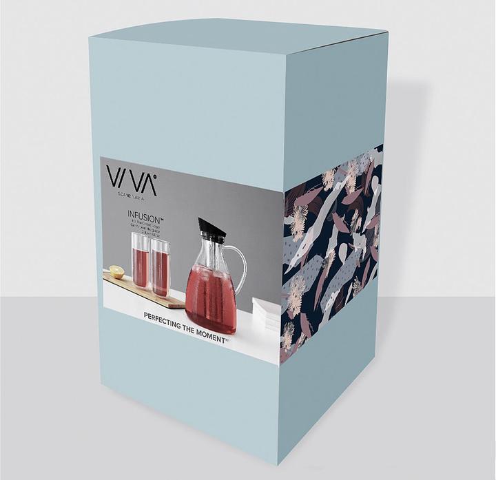 Actual product image Viva Iced tea carafe glass/sil./ES 2l (2 l)