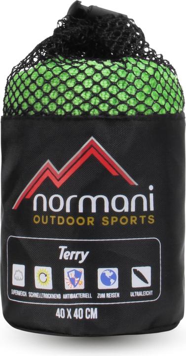 Immagine prodotto Normani Asciugamano in microfibra 40x40 Terry (40 x 40 cm)