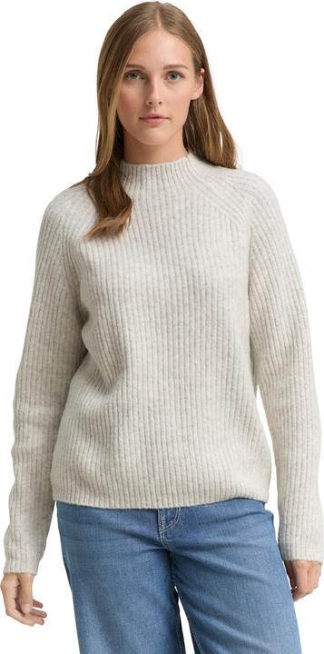 Actual product image Tom Tailor Relaxed Fit Sweater With Stand Collar (XXL)