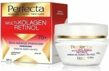 Actual product image Perfecta Multi Collagen Retinol Anti Wrinkle Day/Night Cream 50ml 70 (50 ml, 24h cream)