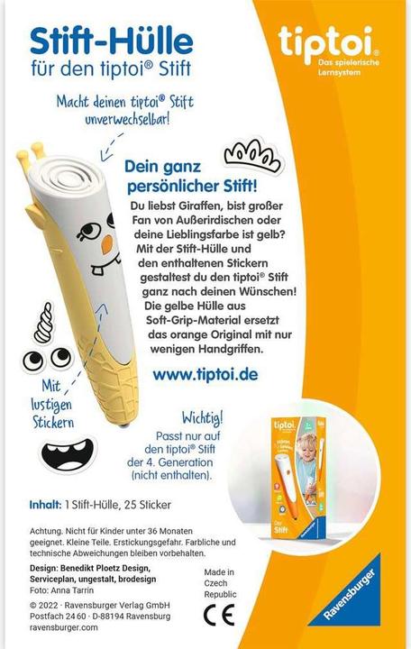 Image du produit tiptoi Pochette à crayons ® jaune (Allemand)