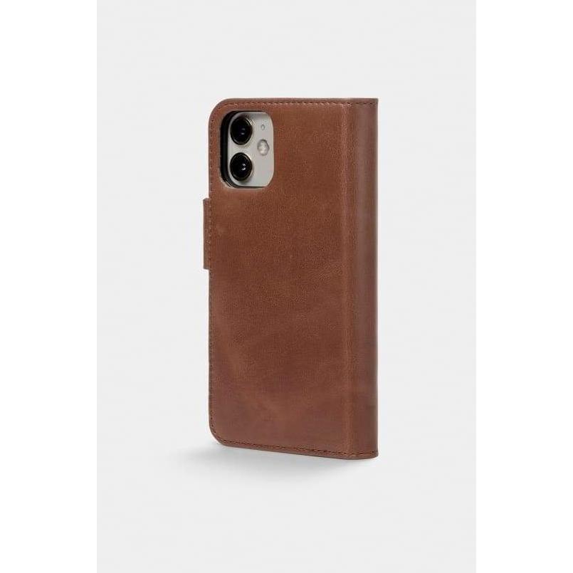 Trunk TR-WA1254-BRW, Wallet case, Apple, iPhone 12 mini, 13.7 cm (5.4"), Brown (Apple iPhone 12 mini), Smartphone Hülle,...