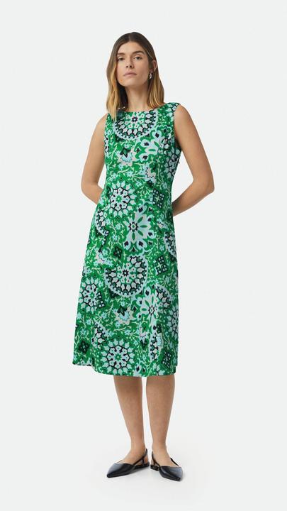 Produktbild Comma Kleid Tailliertes Midikleid mit All-over-Print (34)