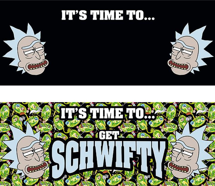 Produktbild GYE Rick and Morty: Get Schwifty - Tasse mit Thermoeffekt (295 ml, 1x)