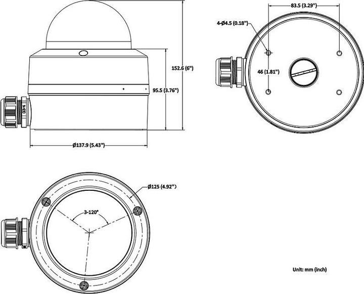 Actual product image Hikvision 8 MP Dual Illumination