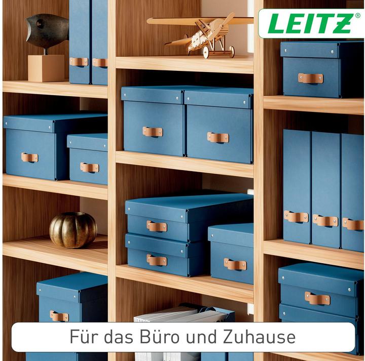 Actual product image Leitz Storage Box Puro Medium Low with Lid (A4, A5)