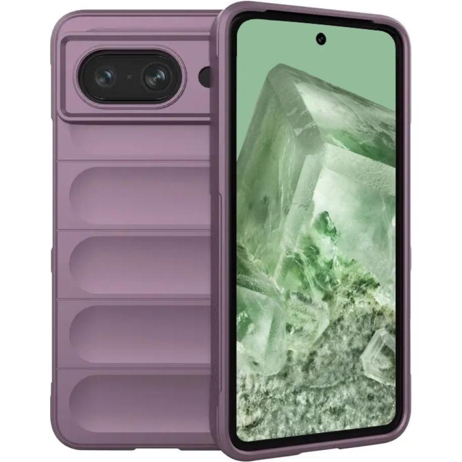 Screenguard CloudCase Google Pixel 8 TPU Hülle (Google Pixel 8), Smartphone Hülle, Violett