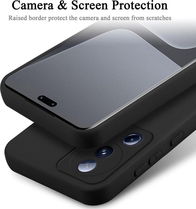 Actual product image Cadorabo Case for Xiaomi 13 Lite TPU in liquid protection silicone design (Xiaomi 13 Lite)