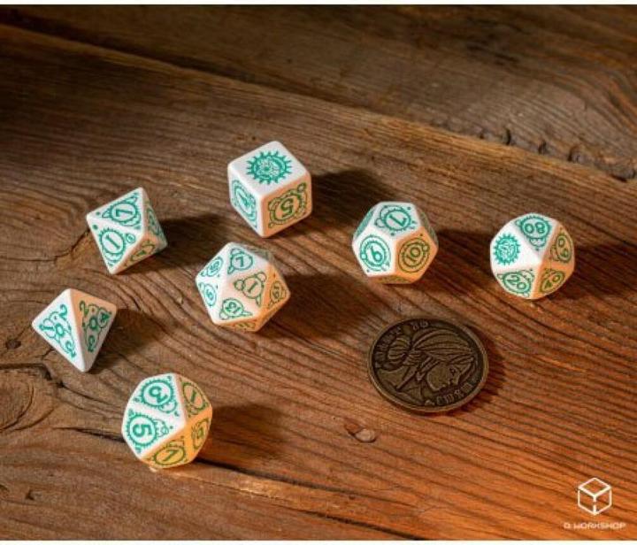 Immagine prodotto Q Workshop Dadi The Witcher - Ciri: la legge della sorpresa (7)