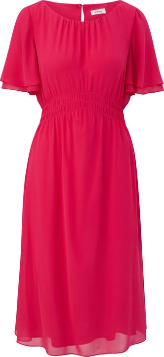 Produktbild s.Oliver Kleid Chiffonkleid mit Raffung (34)