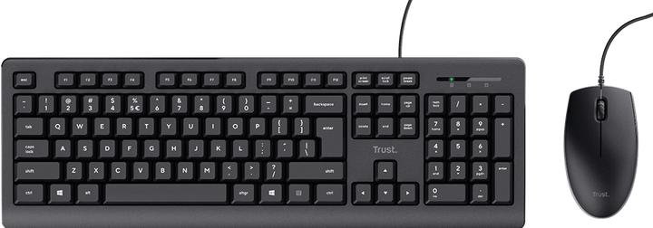 Actual product image Trust Primo Keyboard USB QWERTY German Black (DE, Cable)