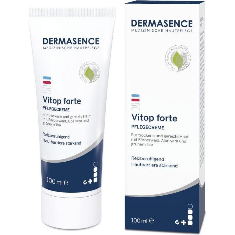 Dermasence, Gesichtscreme, Vitop forte Pflegecreme, 100 ml Creme (100 ml, 24h Creme)