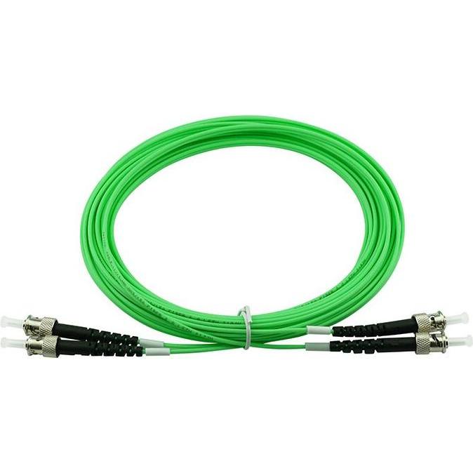 BlueOptics Duplex LWL Patchkabel ST-ST Multimode OM5 3 Meter (3 m), Netzwerkkabel