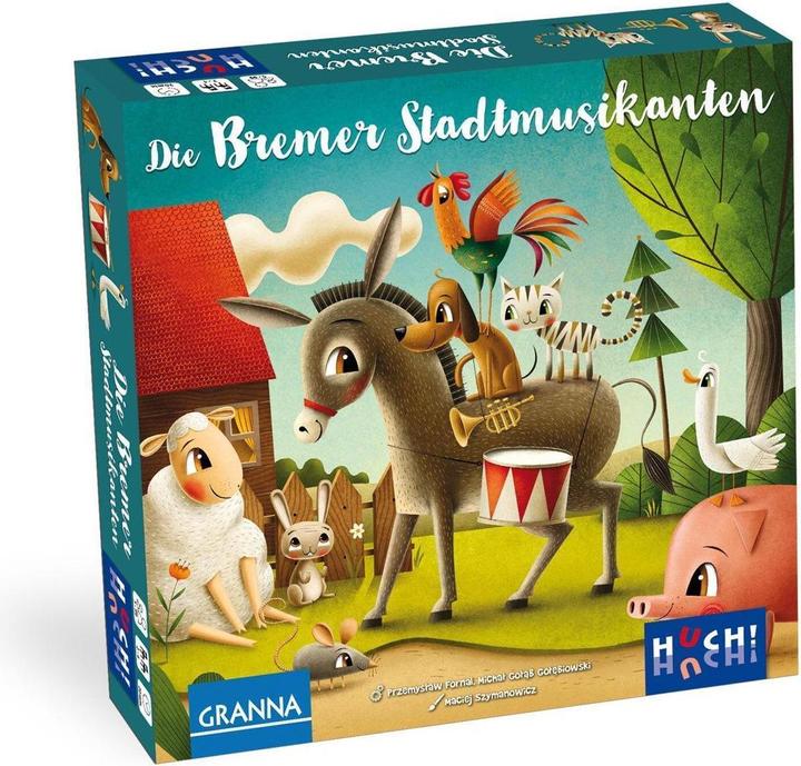 Actual product image The Town Musicians of Bremen (d) (German)