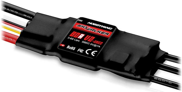Image du produit Hobbywing Skywalker V2 80A 3-6s, 7A BEC