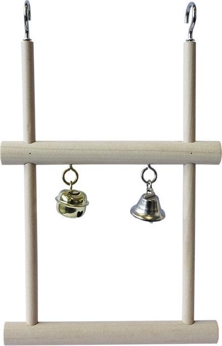 Nobby Trapeze swing double, with bell