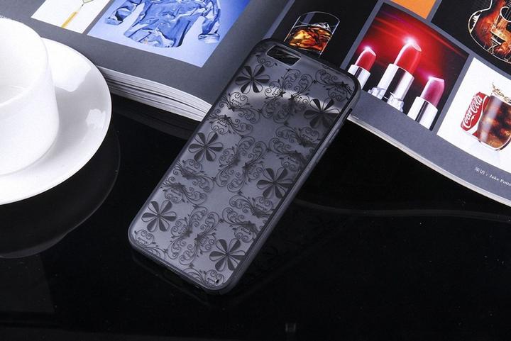 Produktbild König Design Apple iPhone SE 2022 Handyhülle Mandala Case Cover Schutzhülle Bumper Schwarz