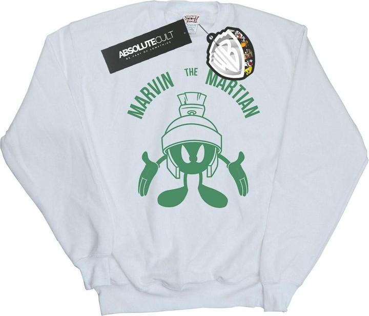 Immagine prodotto Looney Tunes Marvin The Martian Large Head Felpa Donna (XXL)