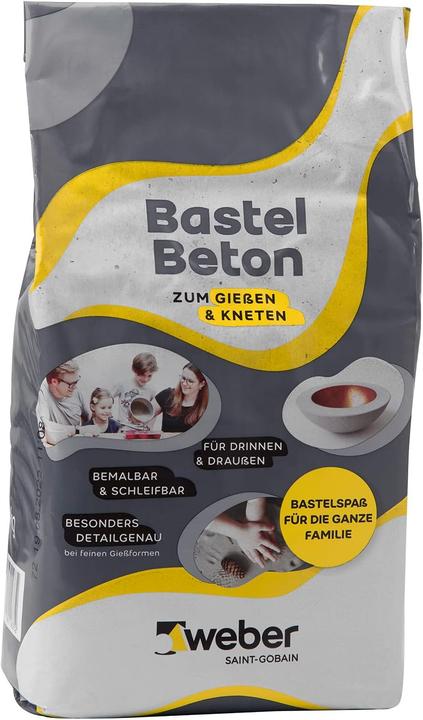 Weber Bastelbeton zum Giessen & Kneten