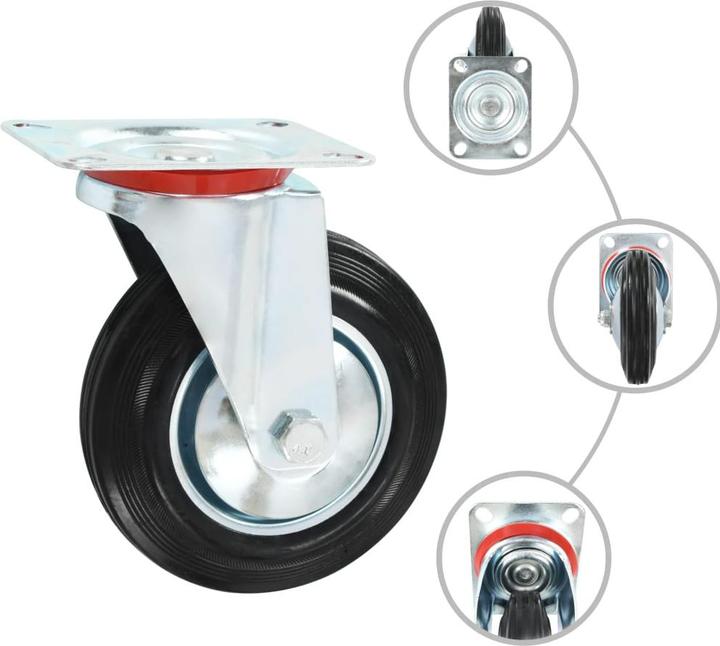 Produktbild vidaXL Lenkrolle