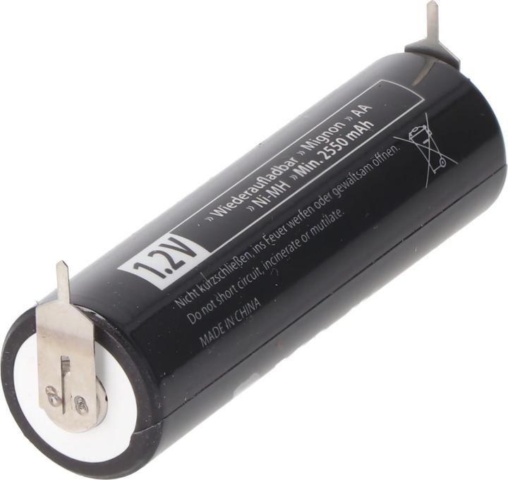 Produktbild AccuCell Akku AA, Mignon mit 1-er Print (1 Stk., 2500 mAh, Akku)