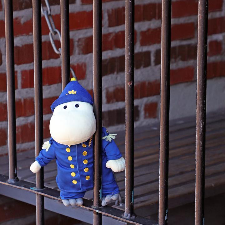 Actual product image Moomin - Police Hemulen plush 23 cm (35593908) (27.50 cm)