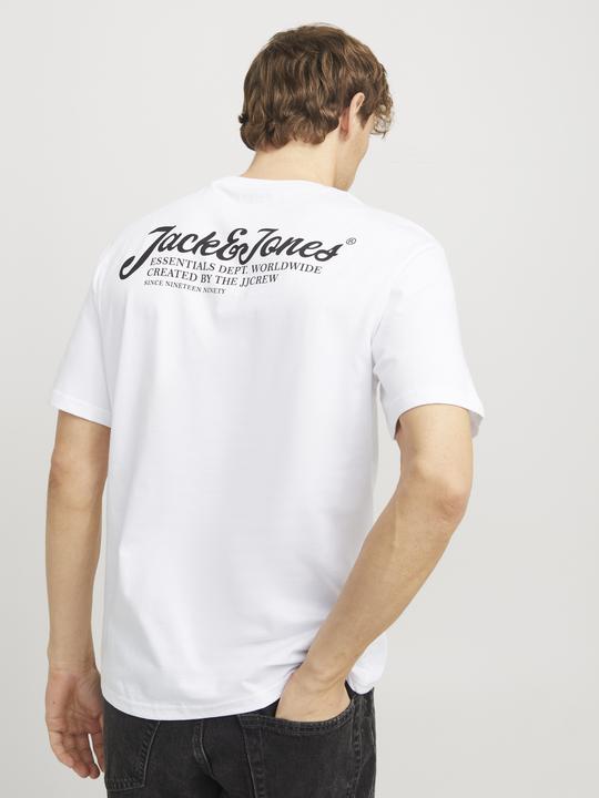Actual product image Jack & Jones Rückenprint Rundhalsausschnitt T-shirt T-shirt (L)