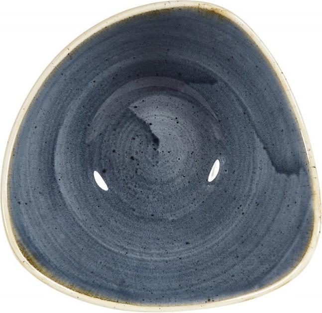 Churchill Stonecast Blueberry Triangel Teller tief 18.5cm (1x, 18.50 cm)
