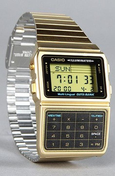 Image du produit Casio Databank Calculator Gold (Horloge numérique)